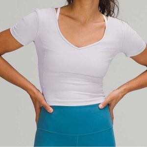 White lululemon Align™ T-Shirt